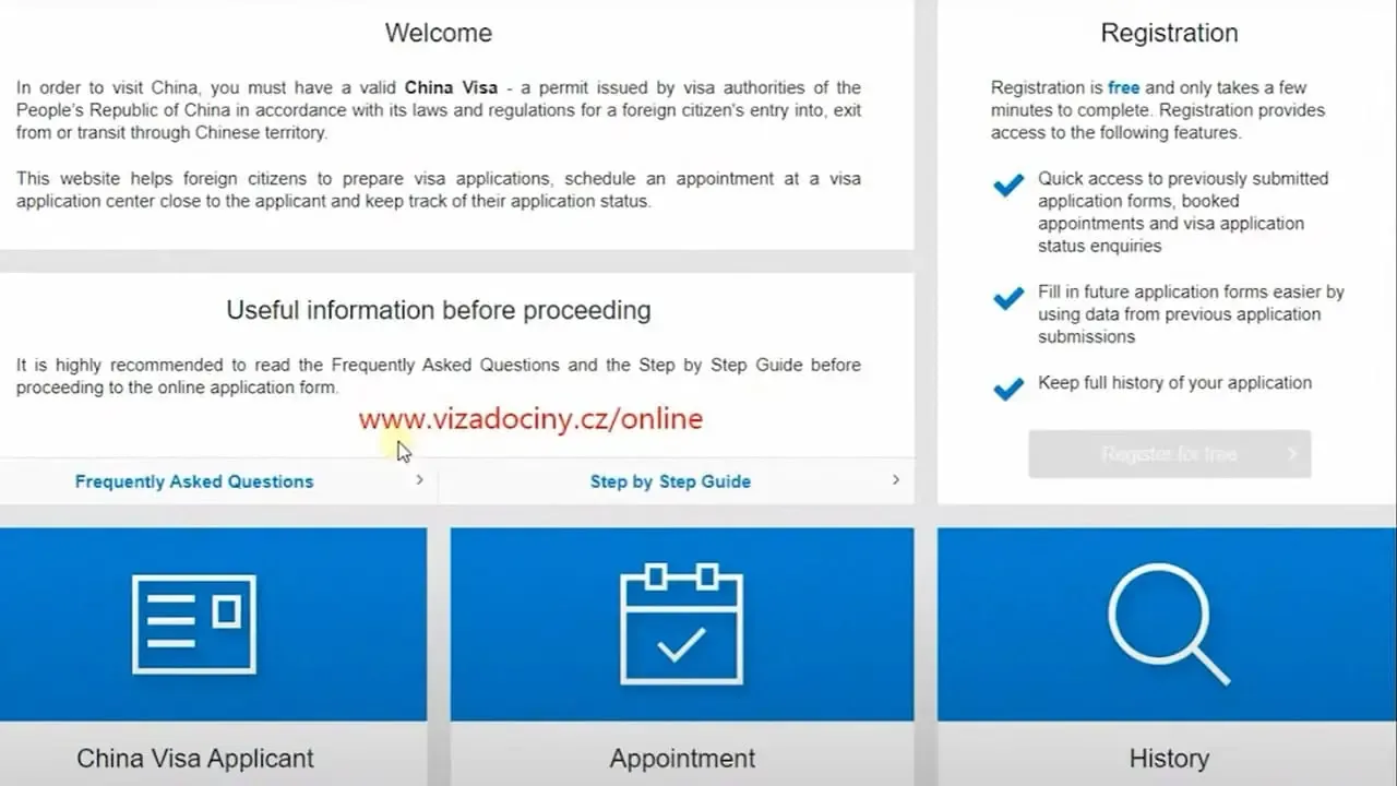 Jak vyplnit Application Form - žádost o čínské vízum