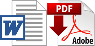 Adobe PDF & Word DOCx