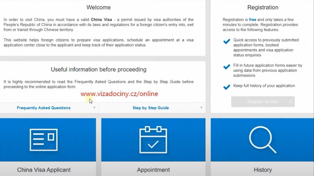 Jak vyplnit Application Form - žádost o čínské vízum