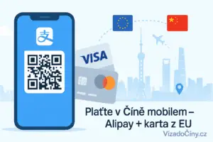 ak platit v Číně bez čínské karty: Alipay s evropskou kartou krok za krokem (2025)