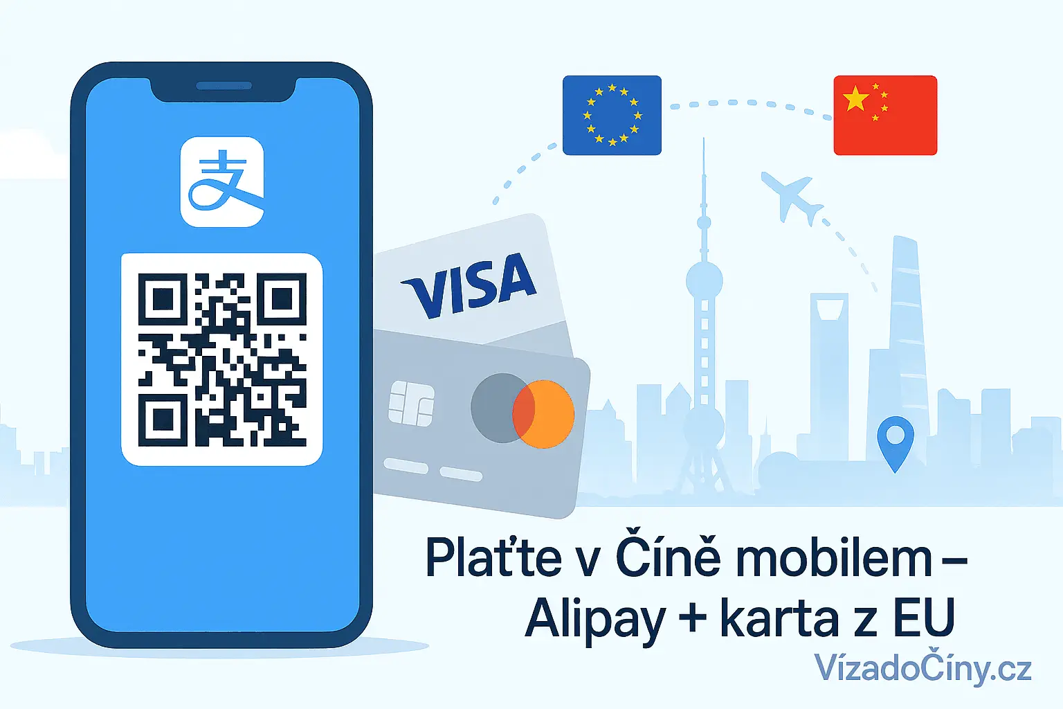 ak platit v Číně bez čínské karty: Alipay s evropskou kartou krok za krokem (2025)