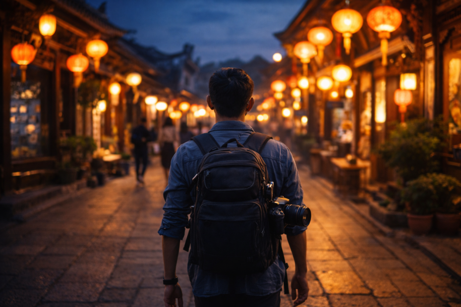 Bezpečná čínská ulice s lucernami — je Čína bezpečná pro turisty